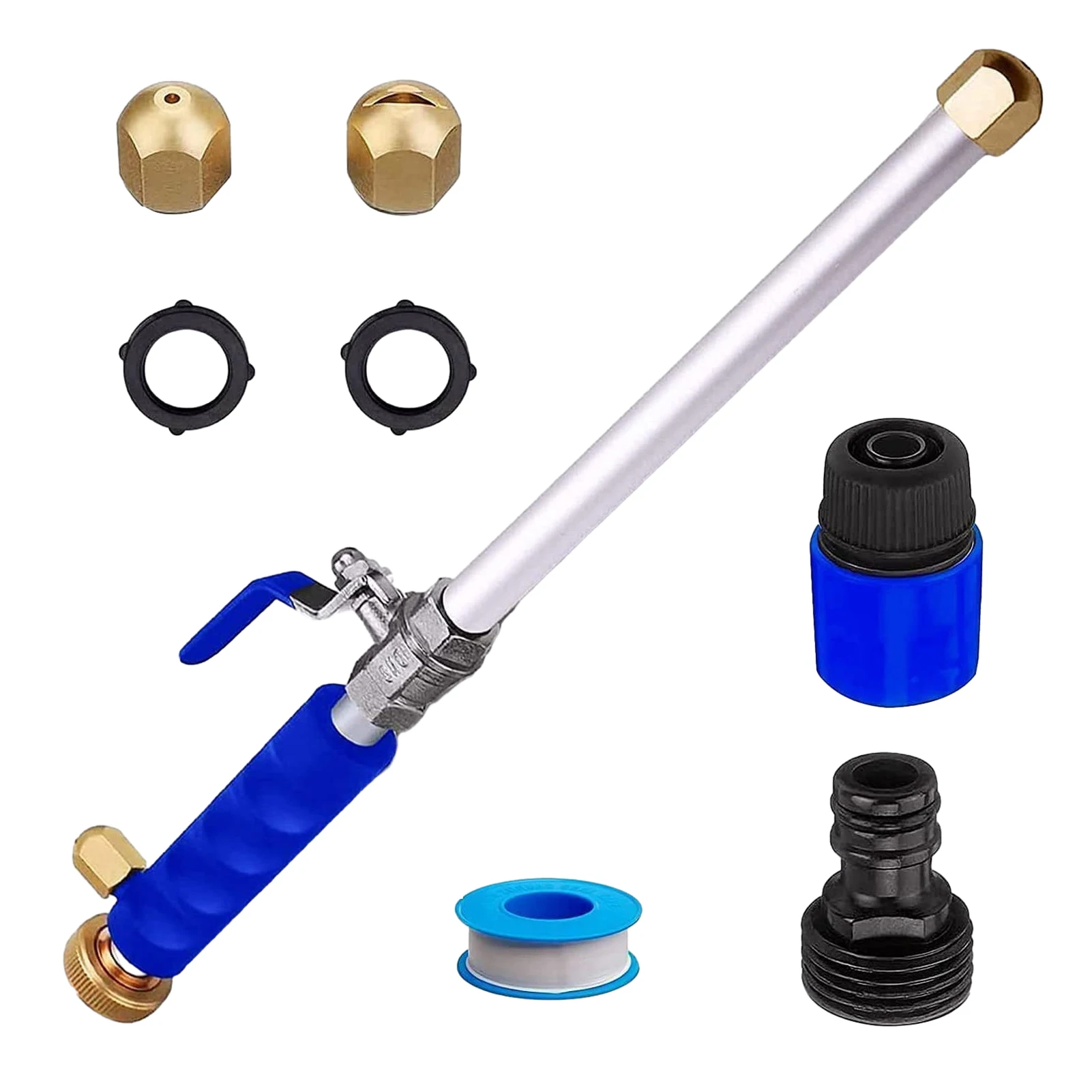 

8 шт., универсальная палочка для мойки автомобиля, с шлангом