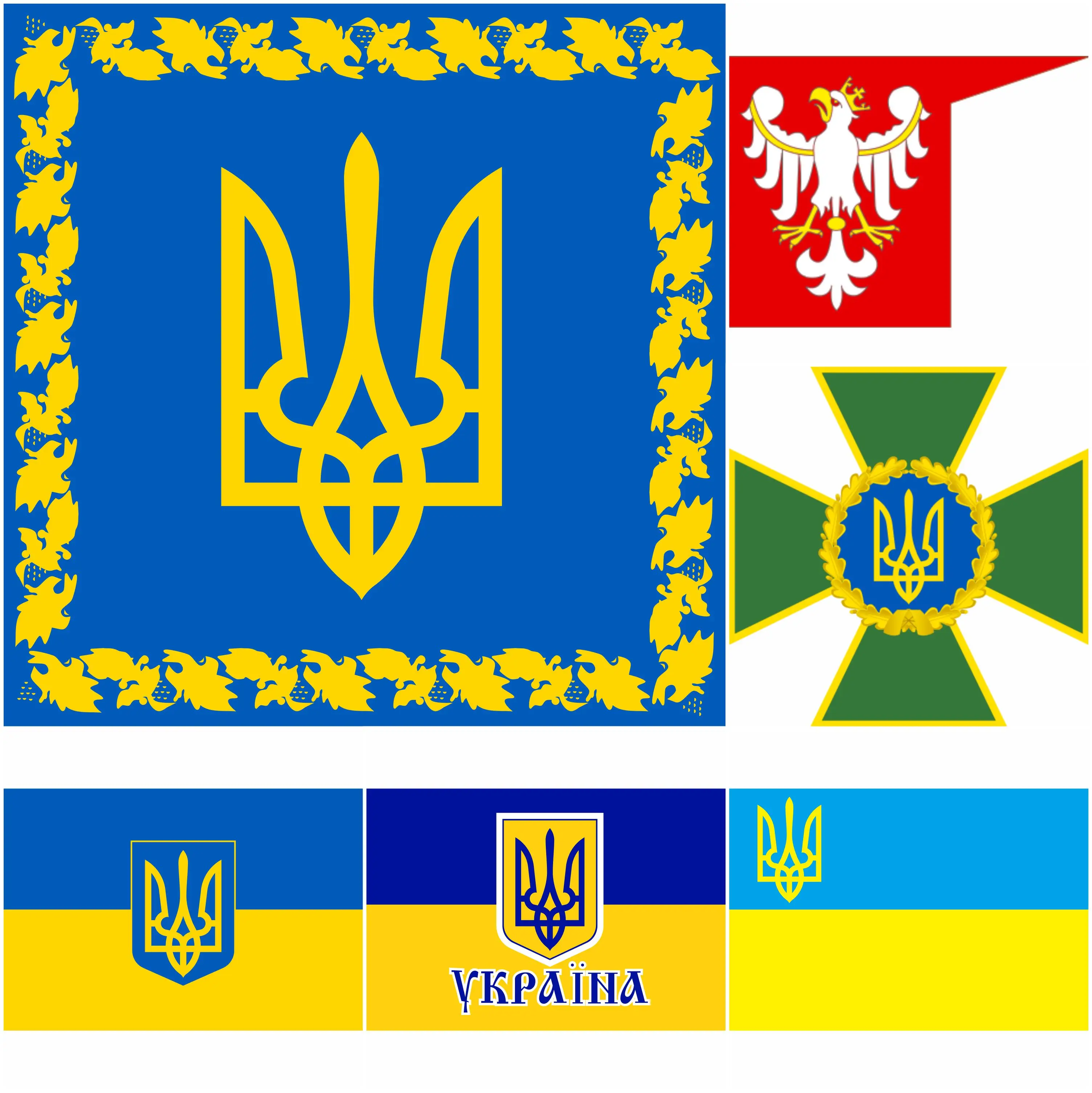 

Флаг Президента Украины, 3x5 футов, 90x150 см, 100D, герб из полиэстера, баннер службы охраны границ, 2x3 фута, 21x14 см