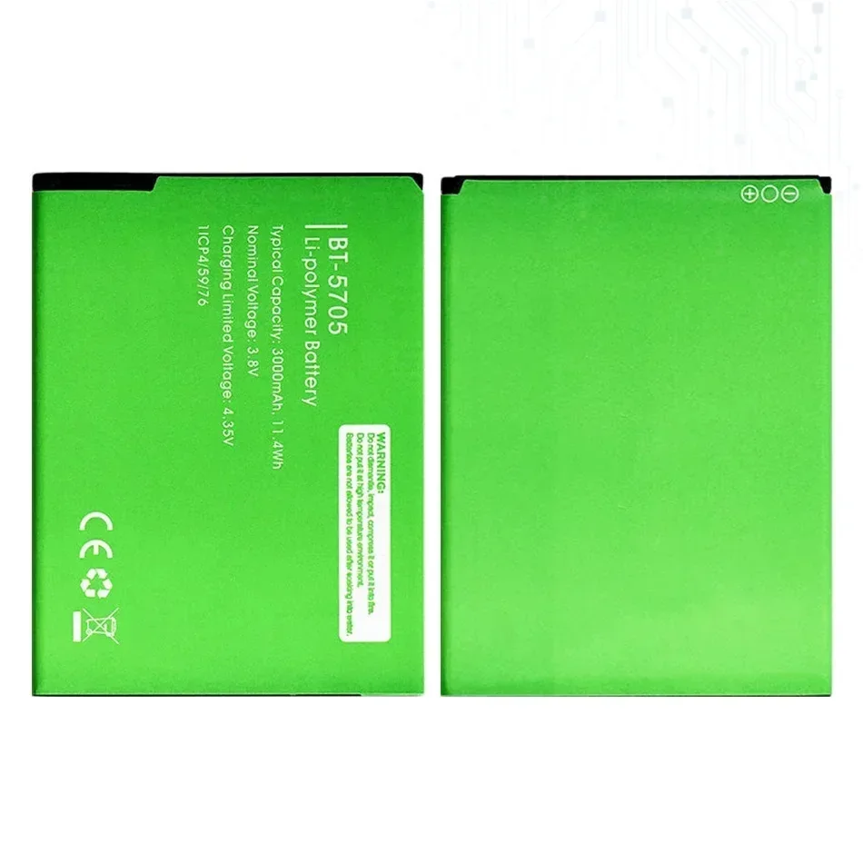 Аккумуляторы для мобильных телефонов BT-5705 3000 мАч LEAGOO M9 Pro M9Pro BT5705 запчасти