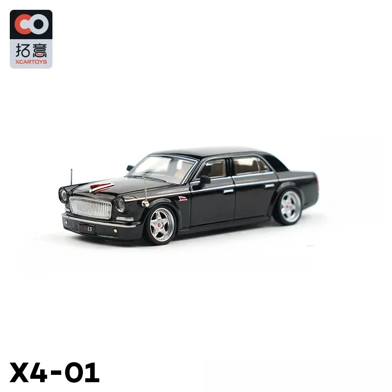 XCARTOYS Коллекционная модель автомобиля 1/64 красный флаг L5 Специальный выпуск