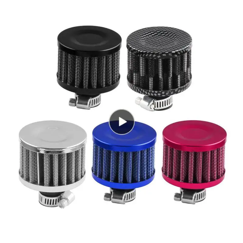 

Car Air Filters Durable 12mm Car Oil Cold Air Intake Crank Case Turbo Vent Universal Breather Filter Crank Case Filter Portable