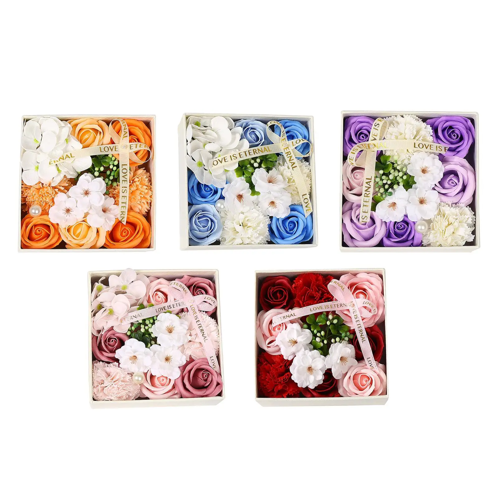 Романтический ароматерапевтический искусственный цветочный орнамент шелковые