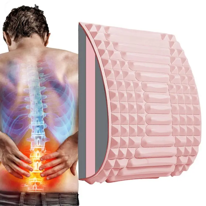 

Chronic Lumbar Support Stretcher Back Neck Cracker For Lower Back Relief 33*9.5*24.5cm Chiropractic Pillow Neck Stretcher For
