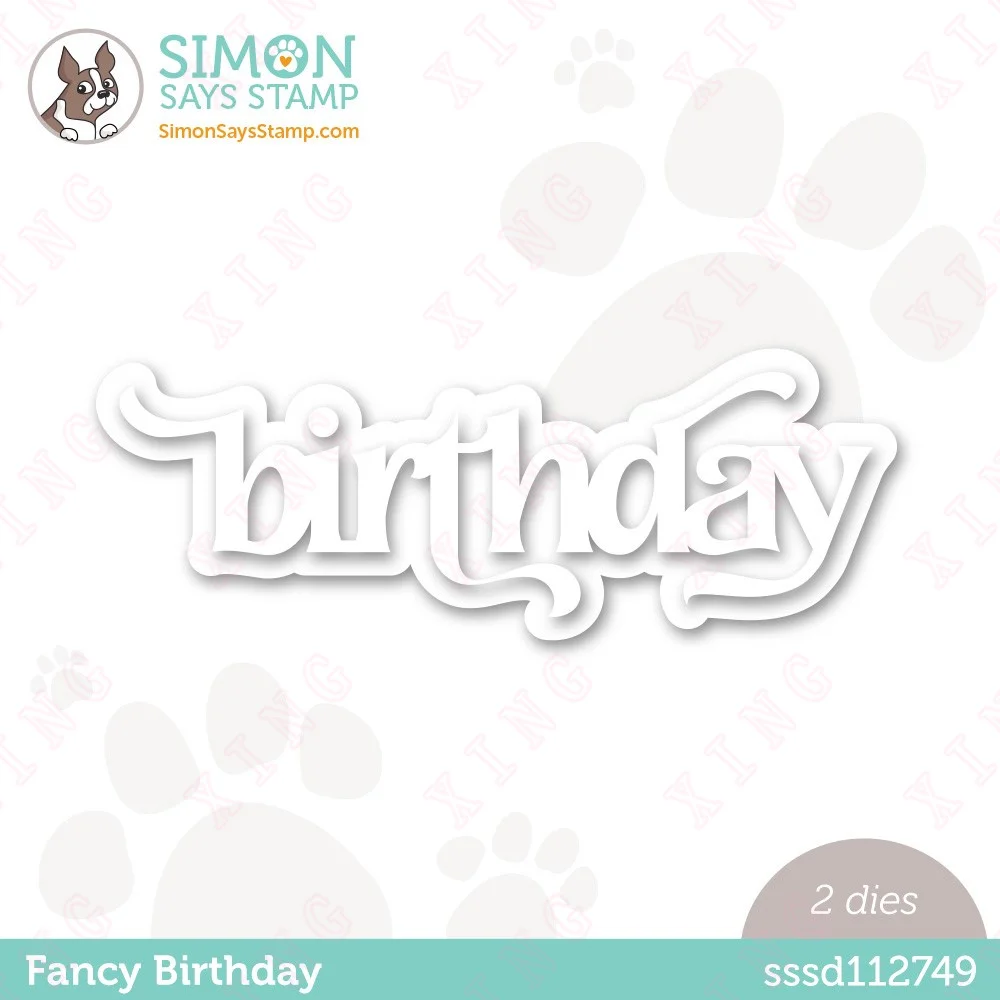 

New Arrival Diy Scrapbook Paper Craft Handmade Album Card Stamp Fancy Birthday Metal Cutting Dies 2023 Decoration Embossing Mold