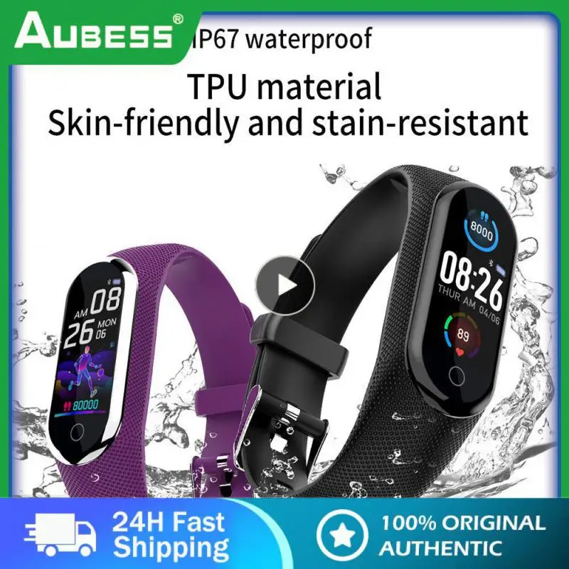 

Smart Watch 0.96 Inch Message Reminder Bracelet Usb Charge Waterproof Sports Watch Hd Touch Screen 105mah