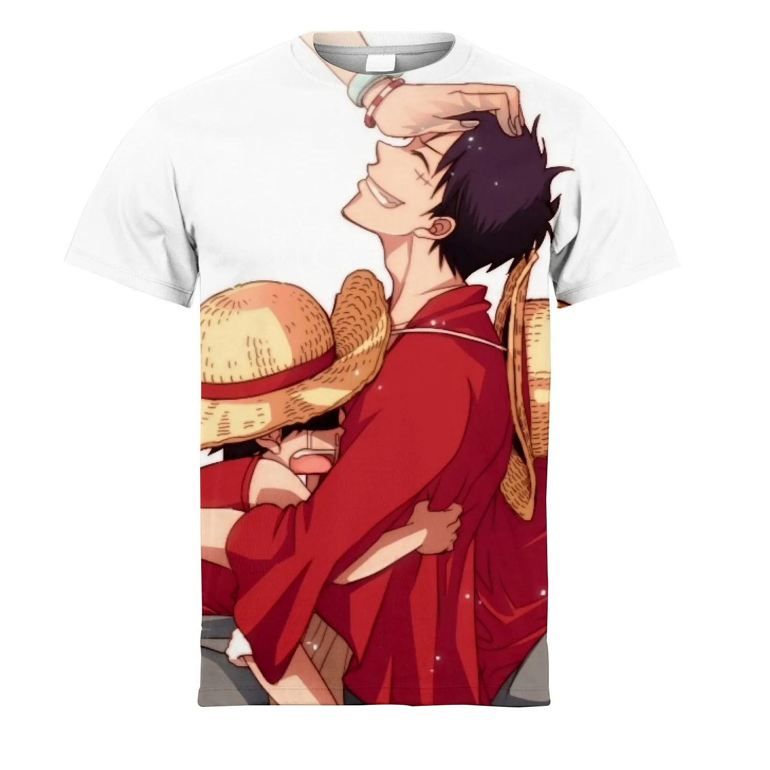 

Spring/Summer Animation Creative Printed Men And Women One Piece 3d Digital Printed Fashion Casual Simple Short-Sleeved T-Shirt