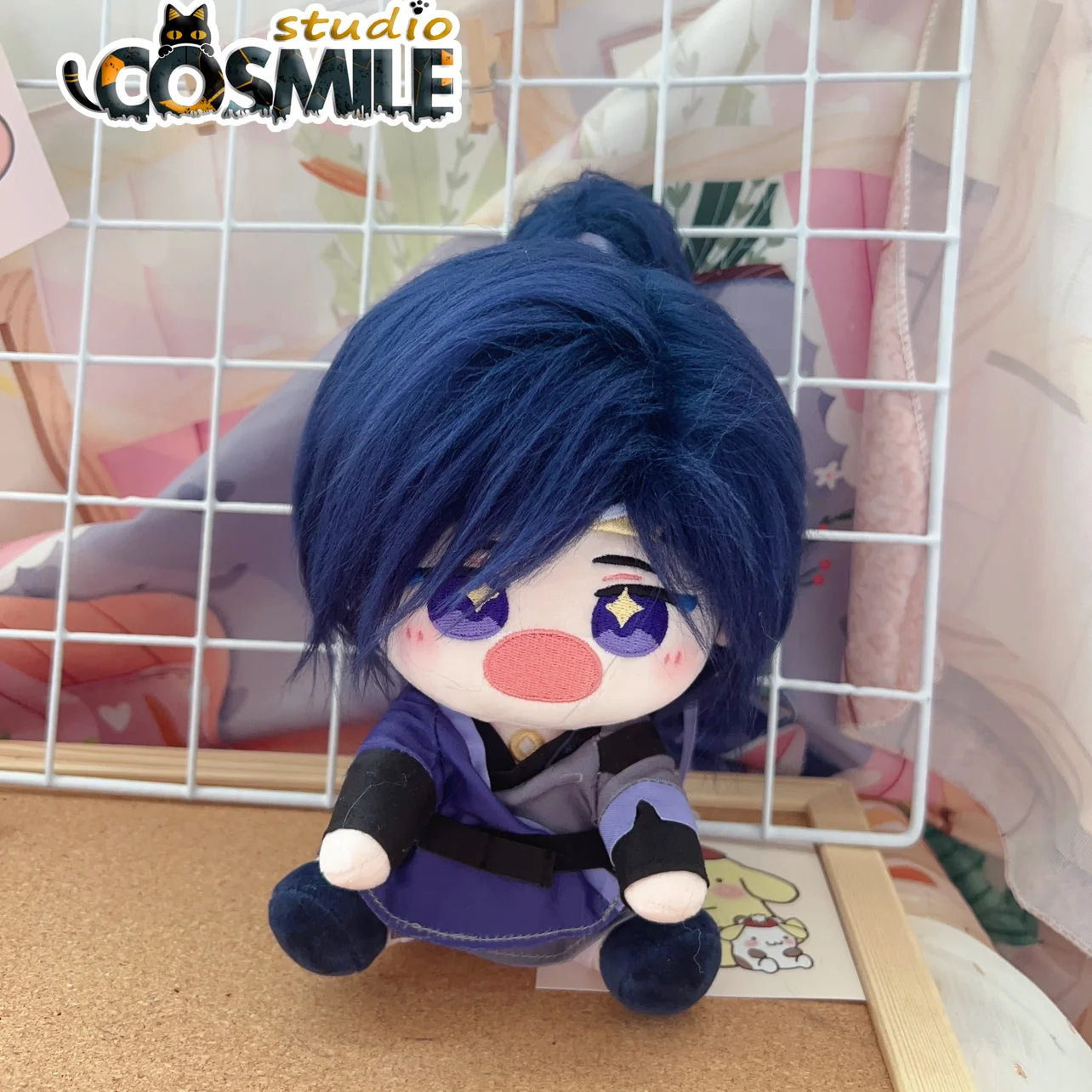 

Ashes of the Kingdom Immersive Story Otome Game Fu Rong Zuo Ci Sitting Stuffed Plushie 20cm Plush Doll Toy Body Clothes ML Aug