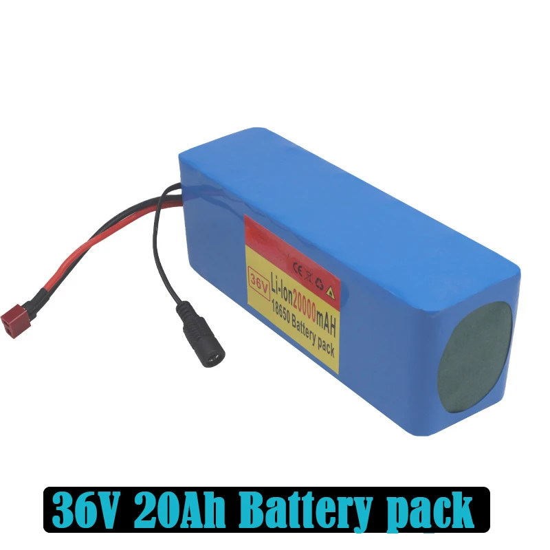 

Литиевый аккумулятор 10S3P 36 в 20 Ач 500 Вт высокой мощности 42 в 18650, 20000 мАч, для электрического велосипеда, скутера, BMS