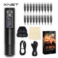 xnet wireless tattoo machine pen kit coreless motor portable power charging tattoo equipment kit