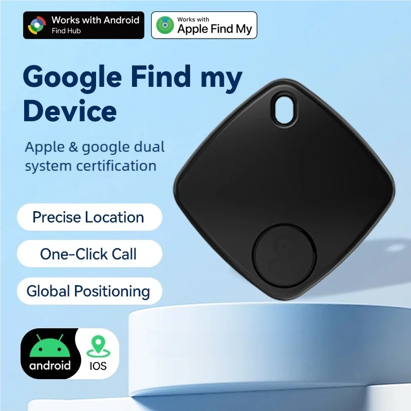 Фото Совместимое Android IOS двойные системы умное устройство против потери GPS Google Bluetooth трекер кошелек ключи от машины локатор для пожилых детей новый №2