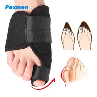 pexmen 2pcs bunion corrector toe splints adjustable foot wrap and big toe brace to correct toe for hallux valgus bunion relief