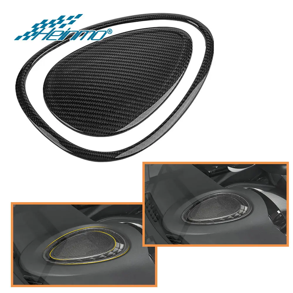 

Center Air Outlet Cover Sticker Carbon Fiber Car Interior Accessories Air Outlet Protect Decal For Mini Cooper F54 F55 F56 F57