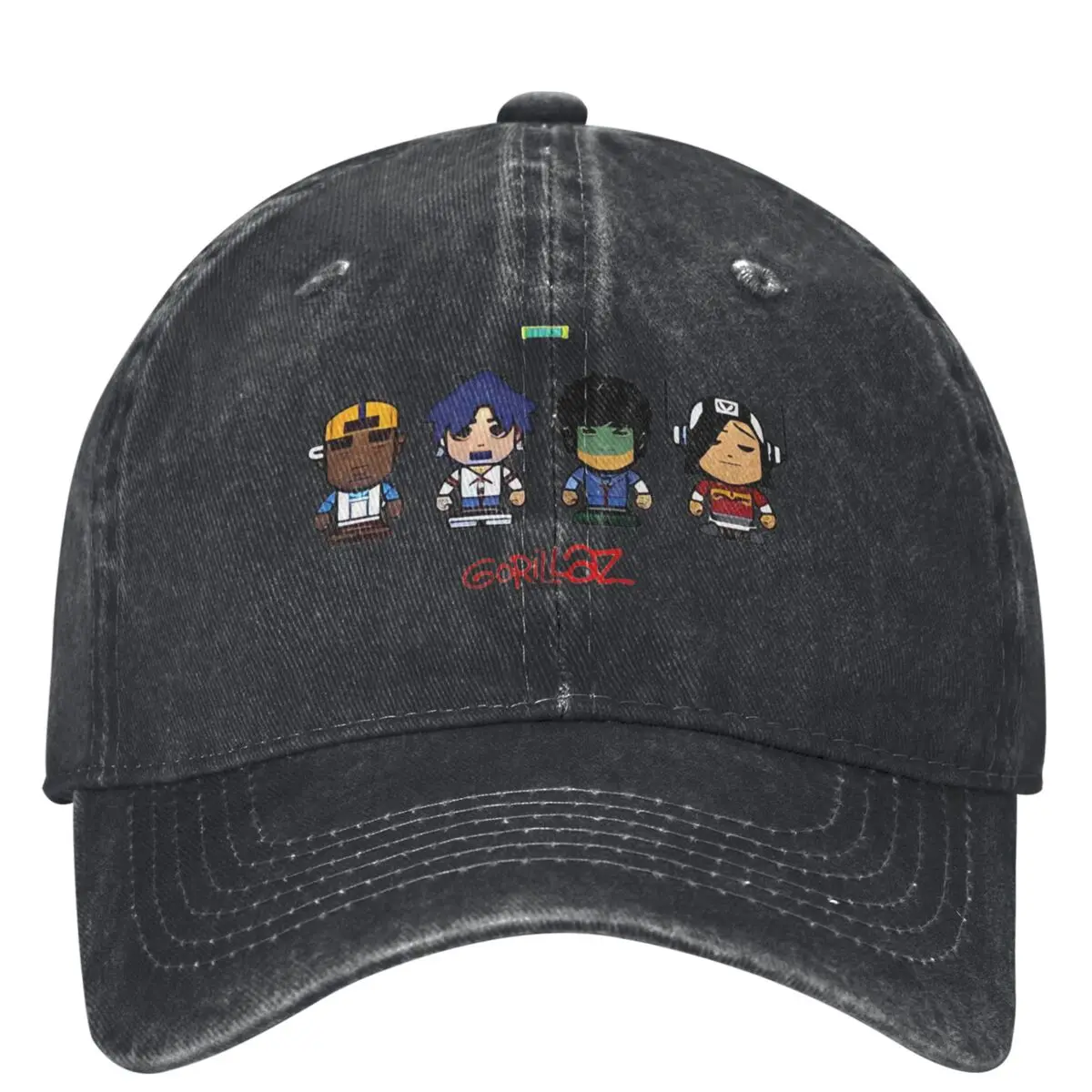 Бейсбольная кепка G-GorillazED Band с популярным логотипом для спортзала на открытом