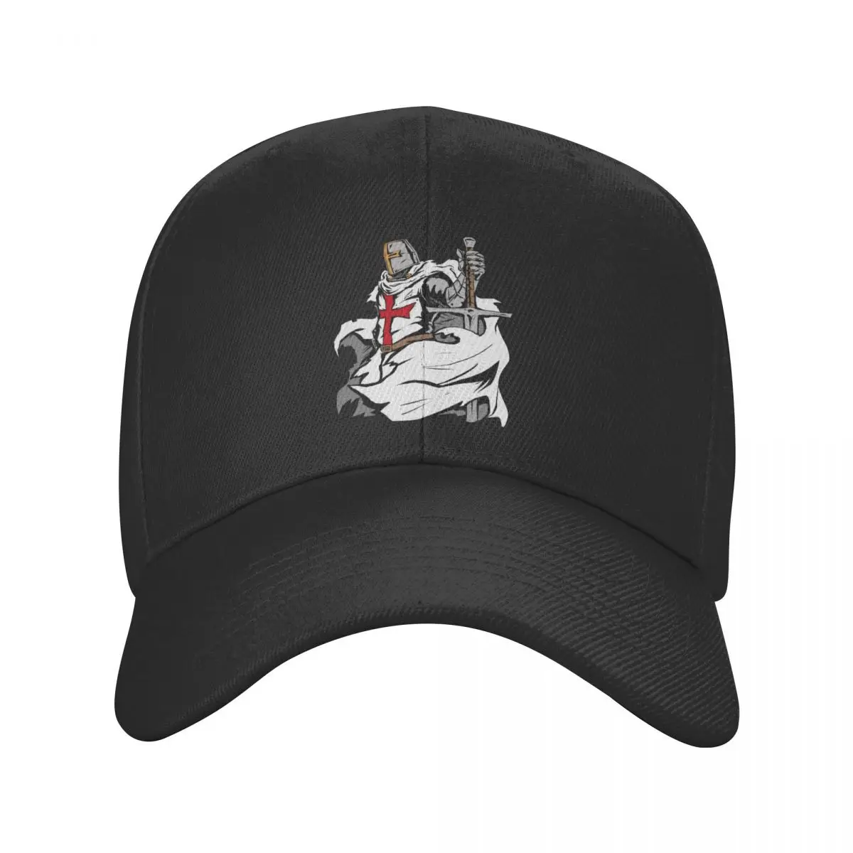 

Medieval Knight Templar Sword Crusader Baseball Cap Sports Men Women's Adjustable Dad Hat Spring Hats Snapback Caps