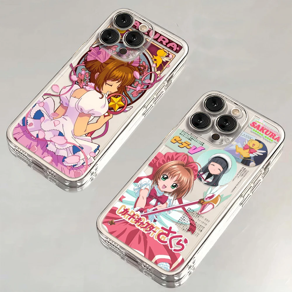 Чехол для телефона Cardcaptor Sakuras Anime OPPO A3 A60 A57 A38 A79 A58 A98 A5 F9 F11 A94 A92 A76 A74 A73 A54 A53 A31 Pro 5G Cover