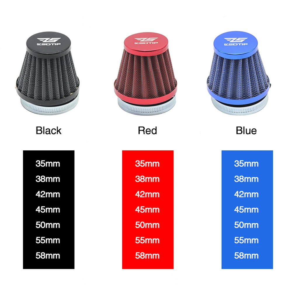 Универсальный воздушный фильтр для мотоциклетного карбюратора индукционный