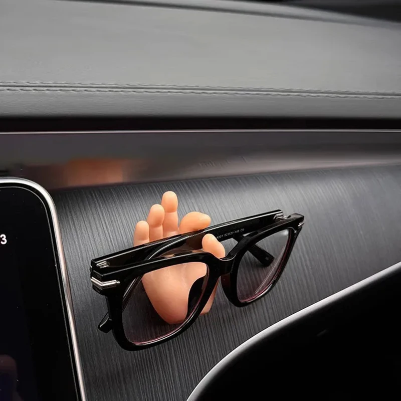 Настенный стеллаж для хранения в форме ног на присоске автомобильный органайзер