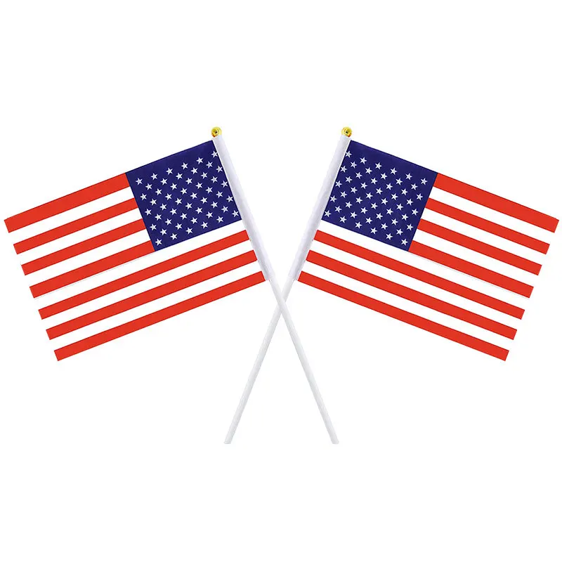 Украинский ручной машущий флаг 14x21 см Германия Франция Бразилия европейские