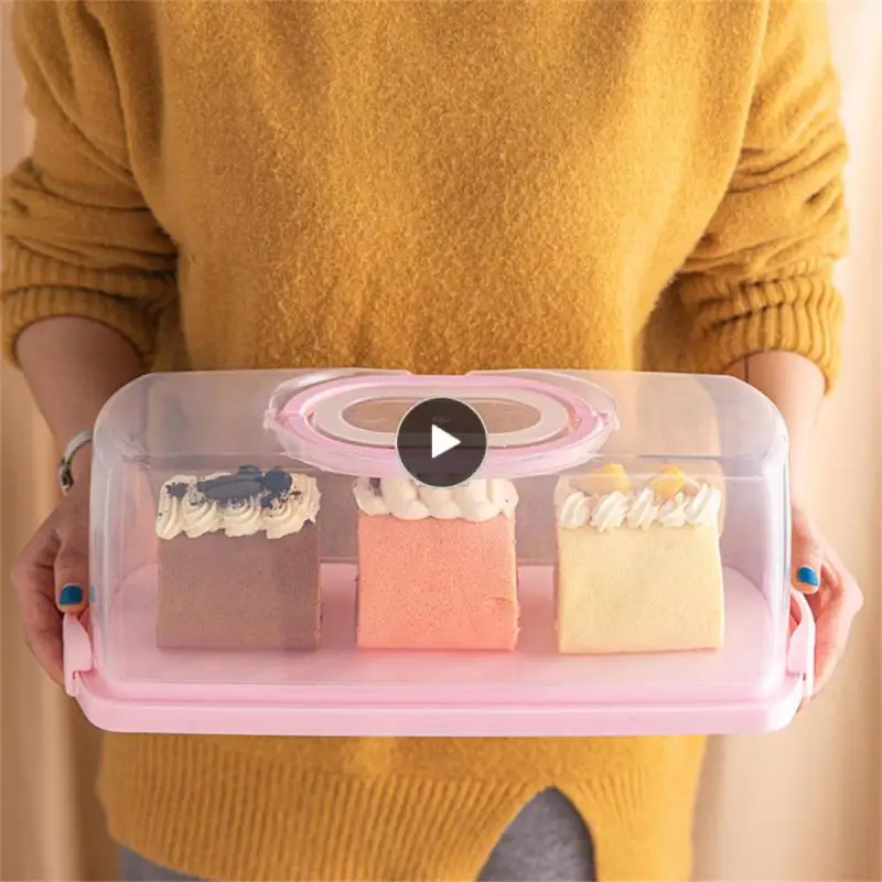 

Rectangular Storage Box 2023 Portable Cake Basket Organization Storage Reusable Toast Basket Multifunctional Decor Basket Toast
