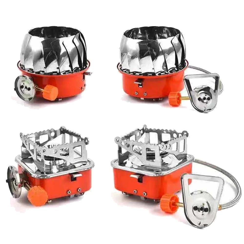 

Desert&Fox Camping Gas Stove Burner Outdoor Portable Windproof Cooking Stove Ultralight Tourist Cooker Hiking Equipment