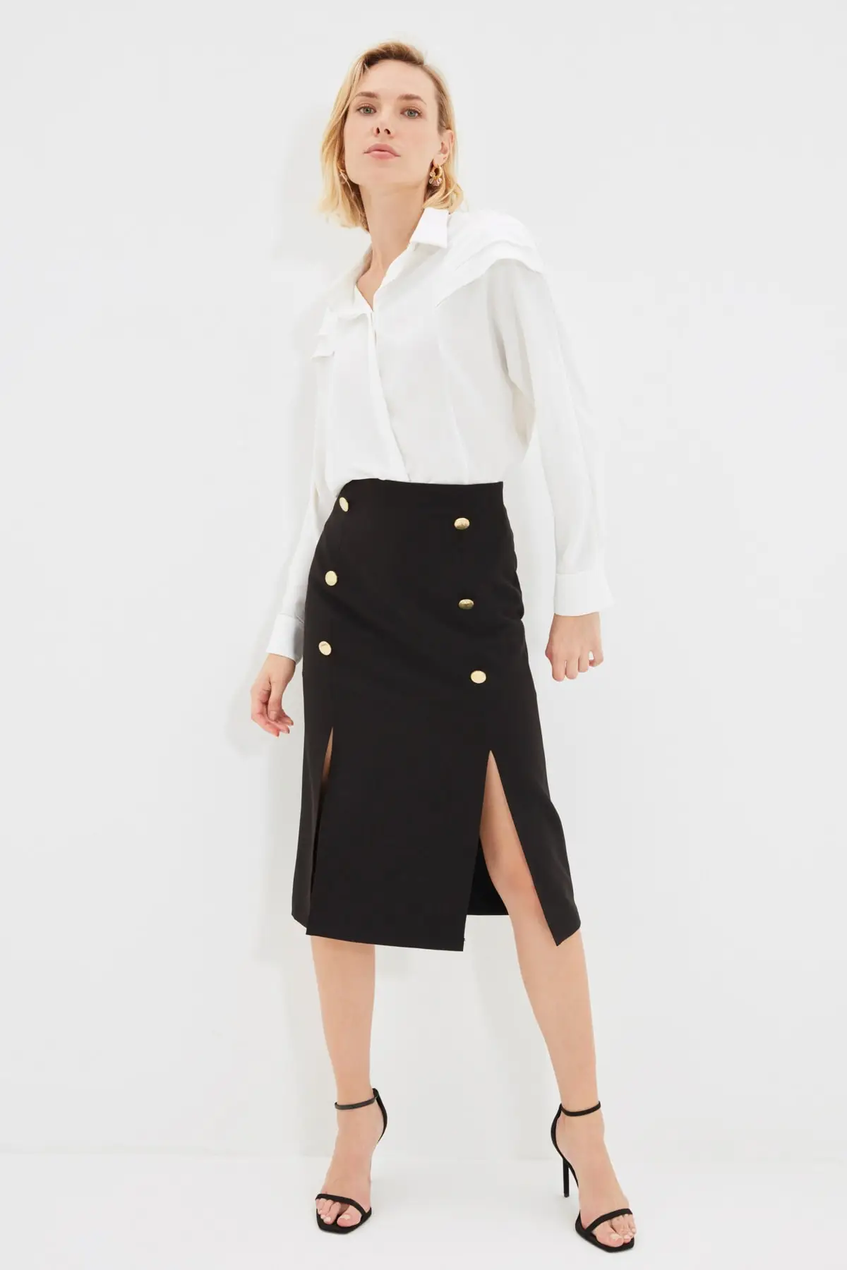 Юбка с разрезами TWOAW22ET0181 |