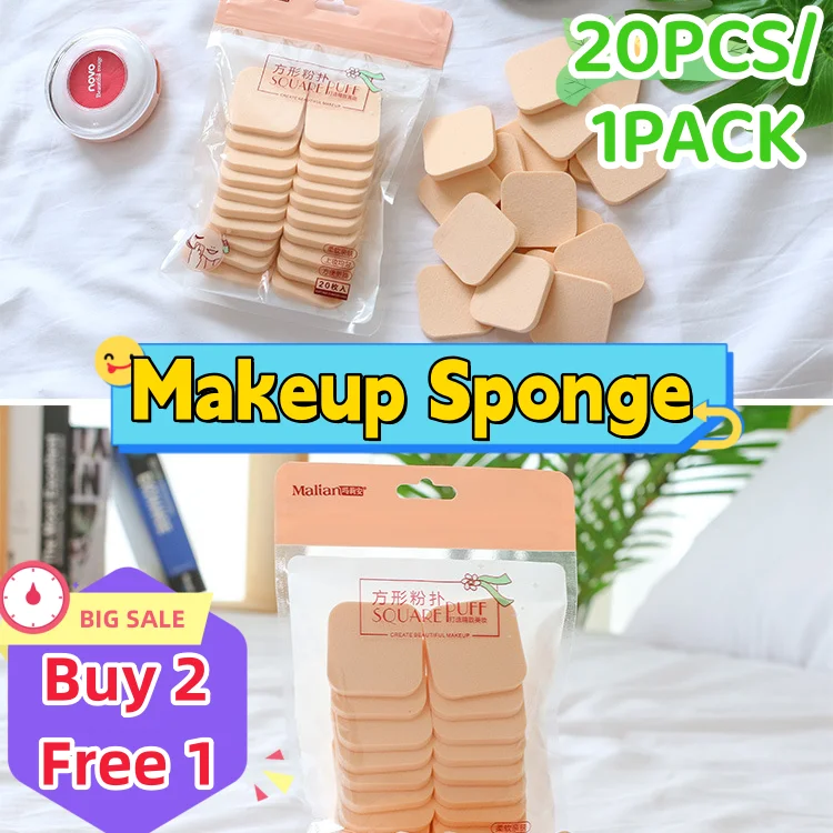 

1/3pack Makeup Sponge Powder Puff Wet And Dry Use Facial Foundation Beauty Cosmetic Facial Face Sponge Puff Makeup Tool