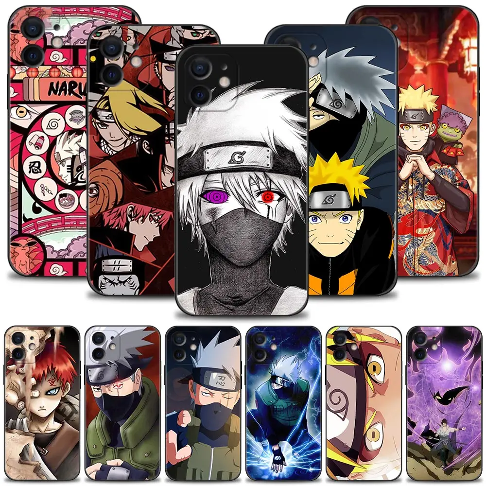 

Phone Case for Apple iPhone 13 11 12 pro XS max XR X 8 7 6 6s plus SE Cover TPU Funda Bandai Capa Anime Naruto Uchiha Itachi