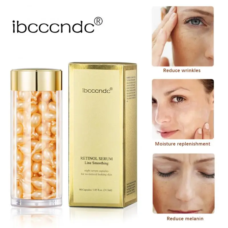 

30/90 шт., отбеливающие и увлажняющие капсулы для лица