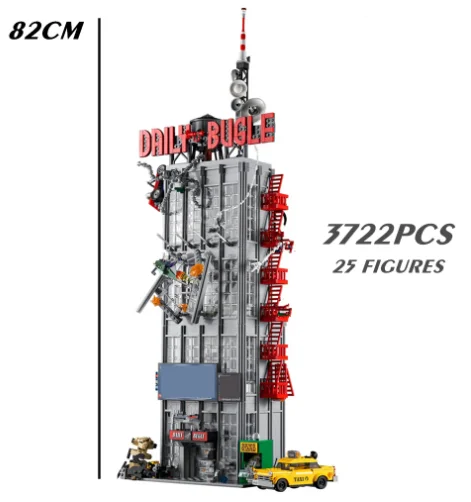 

3772 PCS The Bugle Building Of Daily Classic Difficulty Building Blocks Bricks Birthday Christmas Gifts For Children 76178
