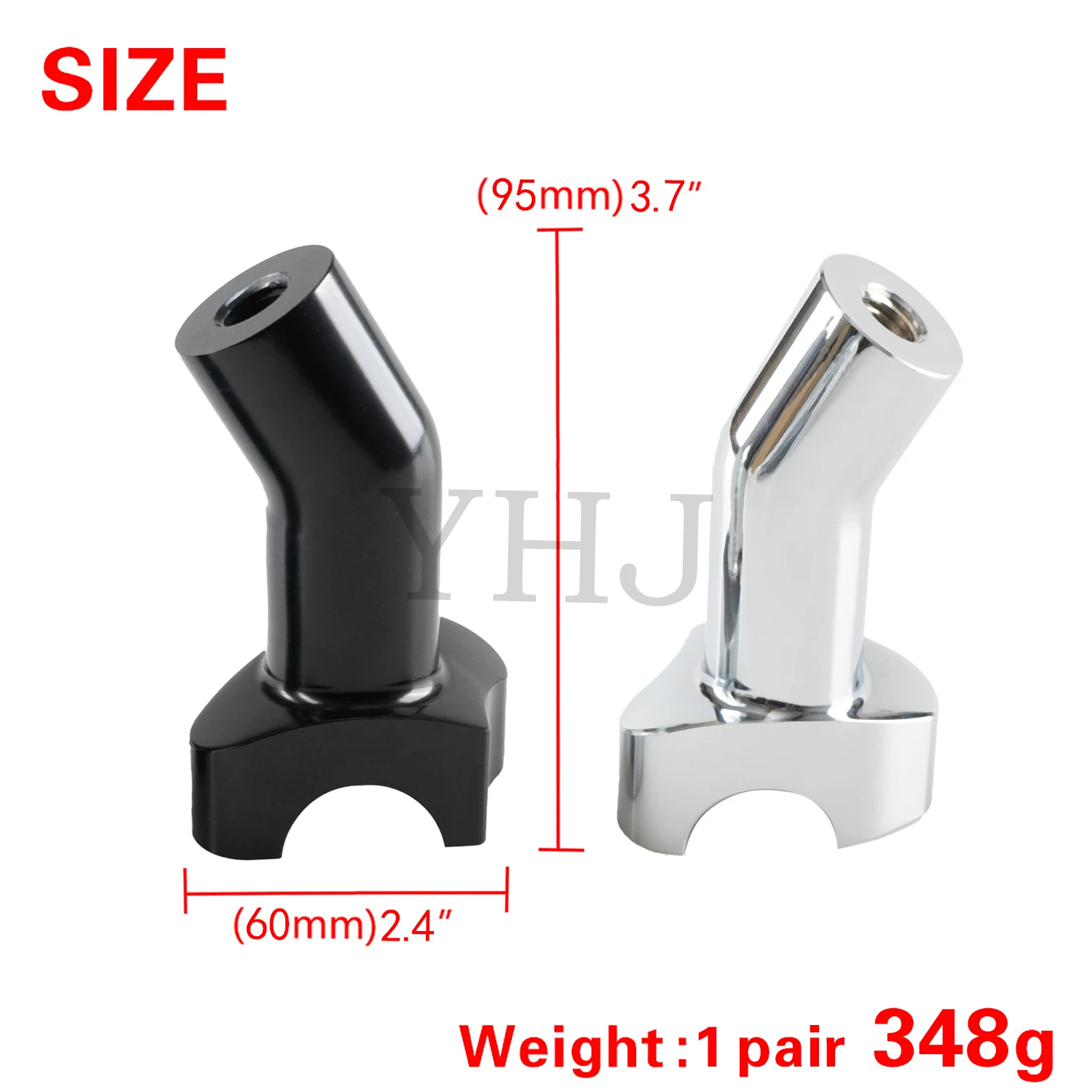 Алюминиевые стойки на руль 3 5 дюйма для Harley мотоцикла Dyna Street Bob Wide Glide Softail Sportster 883