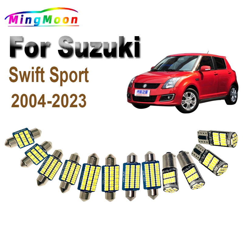 

Автомобильные лампы для Suzuki Swift Sport 2004- 2018 2019 2020 2021 2022 2023, аксессуары для чтения внутренней карты