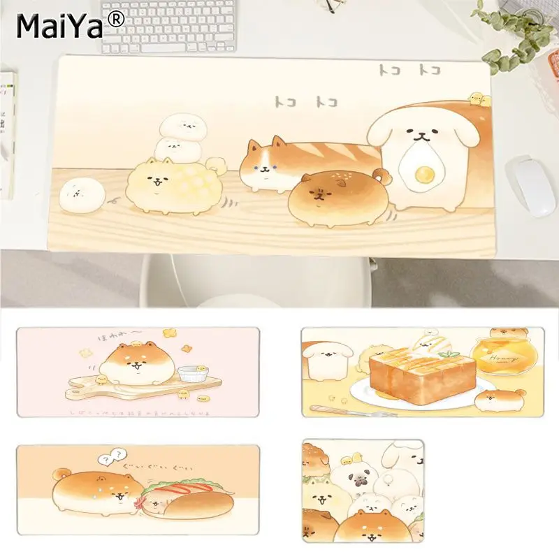 

Maiya Shiba Inu милый новый дизайн уникальный настольный коврик игровой коврик для мыши Размер для коврика для мыши Клавиатура Deak коврик для Cs Go LOL