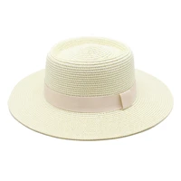 summer beach bucket fashion womens hat sun protection caps panama straw hat hats for men visor fedoras elegant 2022 new