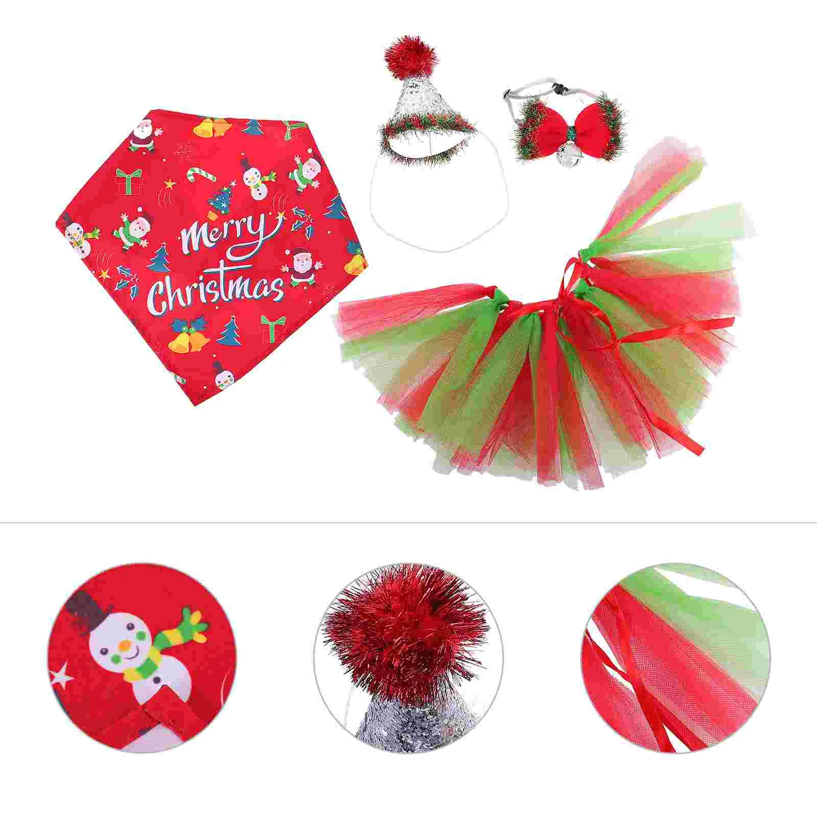 

1 Set Adorable Creative Pet Clothes Dog Costume for Dogs Christmas Cats Party