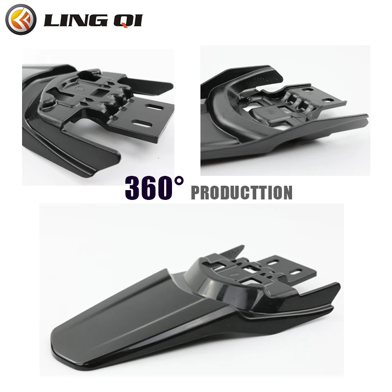

LINGQI RACING Original Dirt Bike Rear Fender Protector Motorcycle Back Mud Guard Fender Electric For Surron Light Bee x