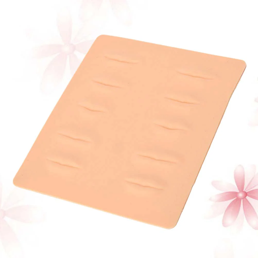 

1pc 3D Practice Skin Microblading Silicone Simulation Training Practice Sheet Skin for Professionals
