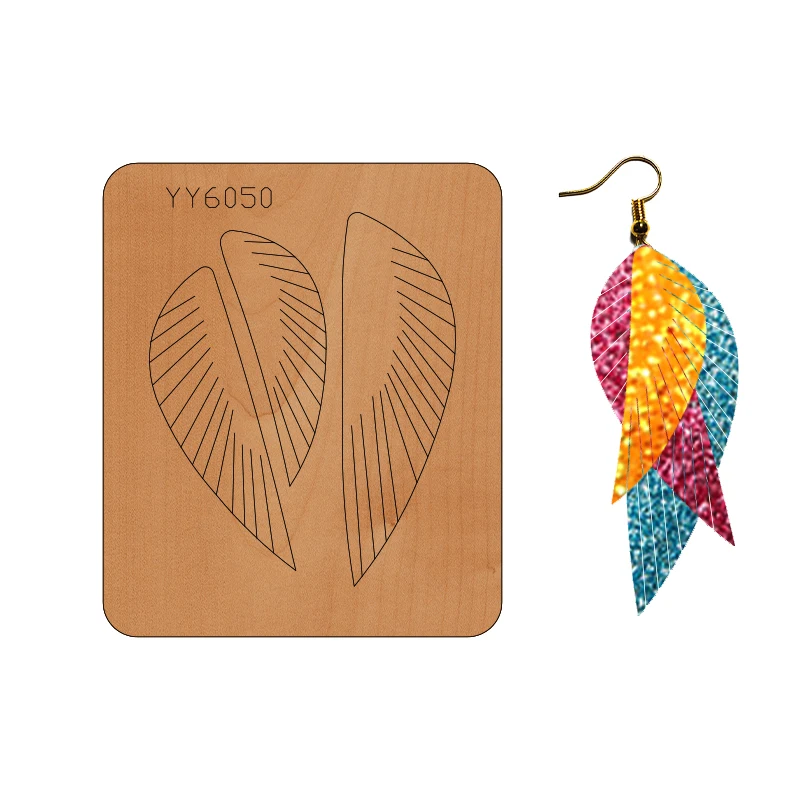 

Earring mold knife model YY6050 is suitable for all cutting machines on the market die cuts