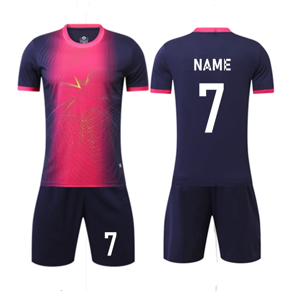 

Kids Adult Soccer Jersey Set Women & Men Football Training Suit Short Soccer Uniforms Child Football Kit Casual Print Sportswear