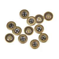 11 5mm small metal button zinc alloy four eyes buttoms four hole buttons for little shirt and sweater