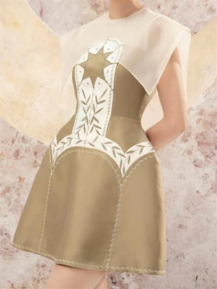 Женские вечерние для вечеринок пляжное платье без рукавов с открытой спиной и