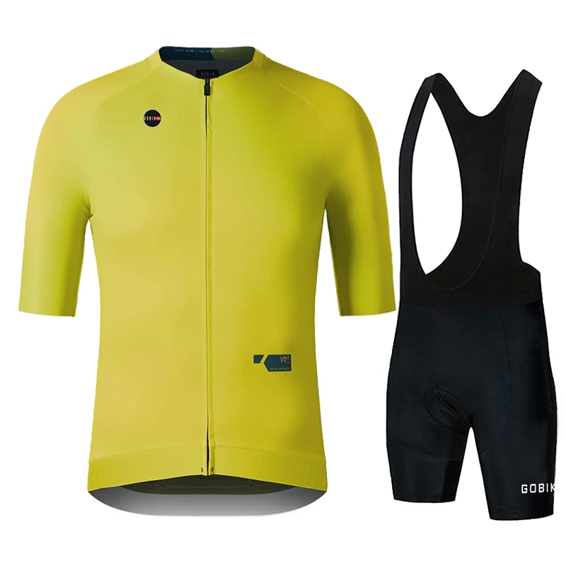 Новинка велосипедный костюм Gobikful летняя мужская одежда для велоспорта с