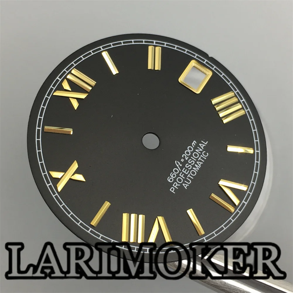 Циферблат LARIMOKER с индексом в римском стиле черные белые золотые красные синие