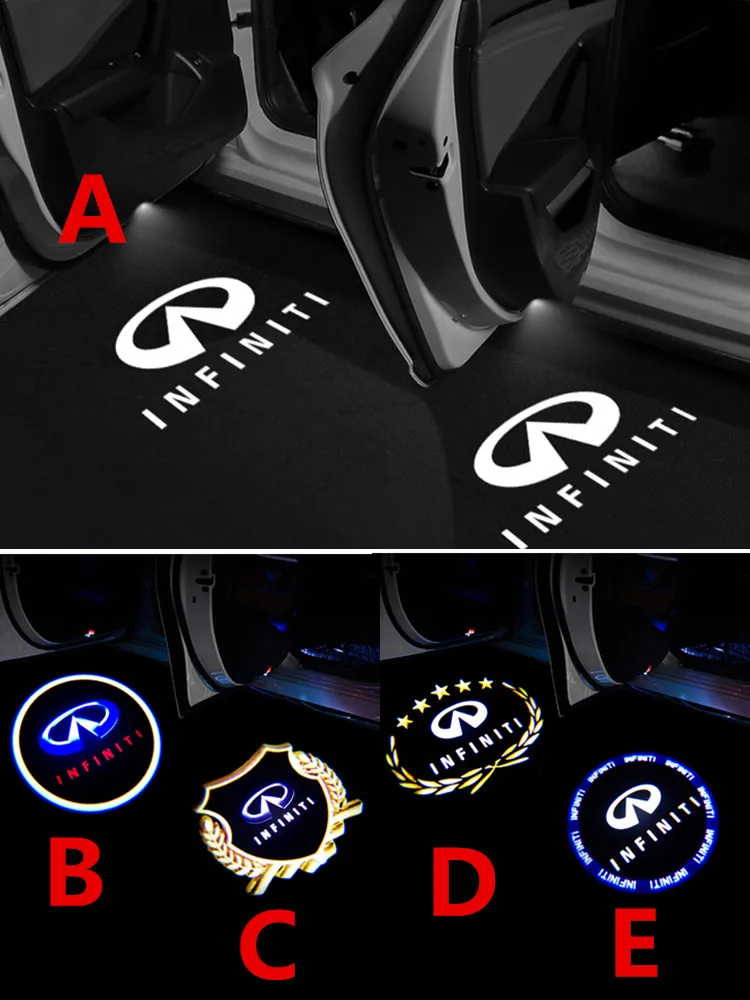 2 шт. для Infiniti EX25 EX35 EX37 QX50 QX56 M37 FX37 FX50 G37 G25 светодиодный светильник дверей