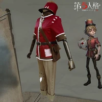 identity v game cosplay costumes postman victor grantz cosplay costume survivor original skin uniform suits clothes red uniform