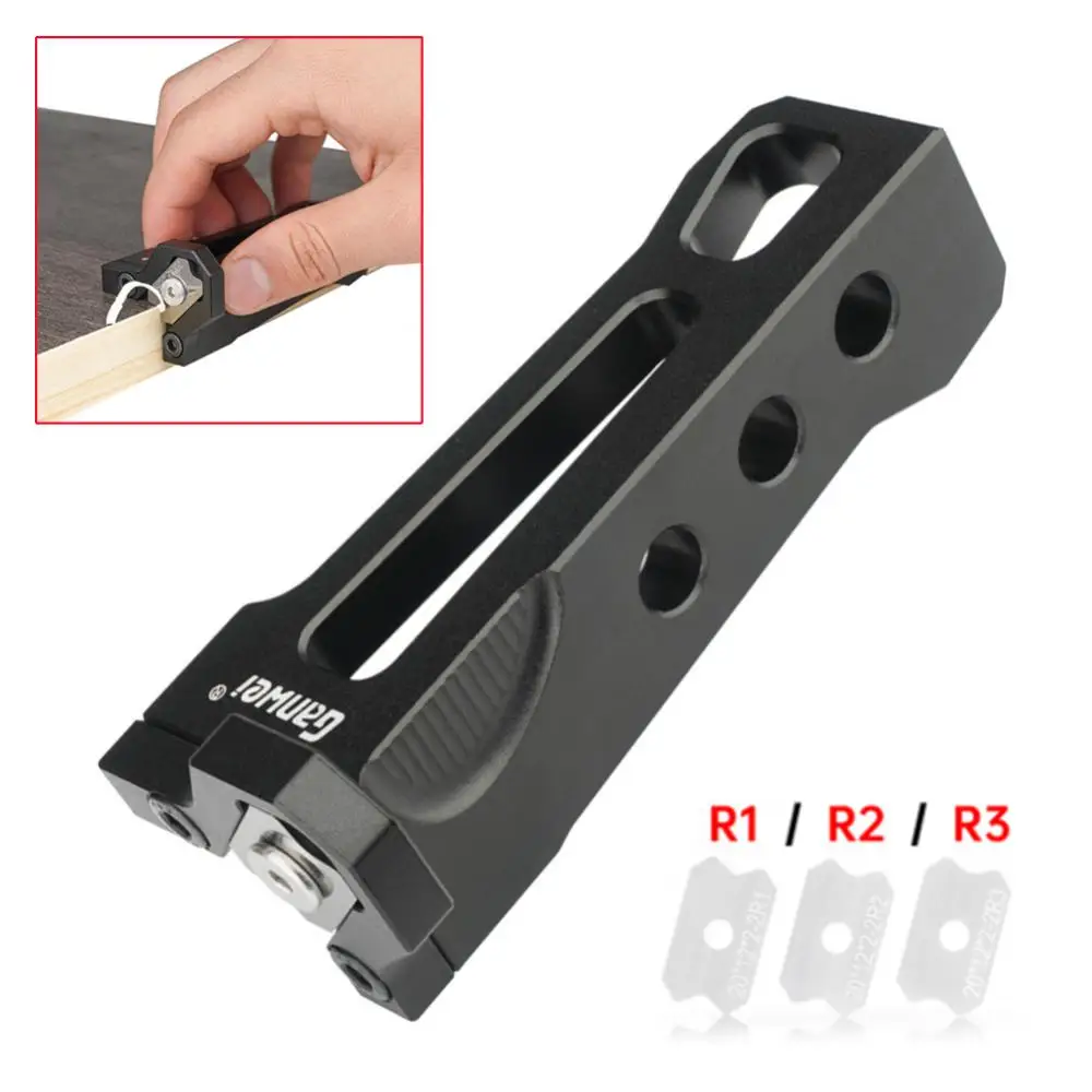 

Trimmer Manual Planer Blade Wood Chamfering Fillet Scraper Woodworking Arc Trimmer Edge Corner Planer Arc Woodworking Hand Tools