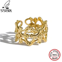 ssteel 925 sterling silver roman cross personalized ring trendy minimalist adjustable rings for women luxury designer jewelry