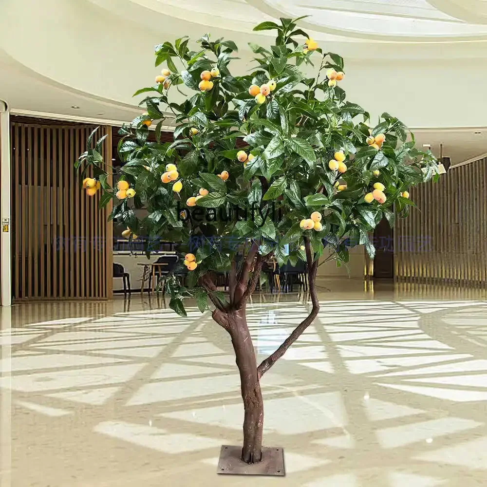 Имитация дерева Loquat украшение для интерьера искусственные деревья украшения