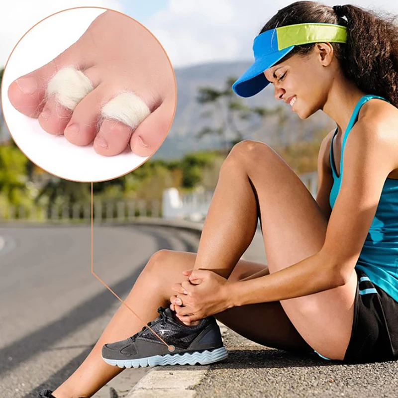 

Toe Wool Bunion Guard Foot Care Orthopedic Toe Separators Finger Correction Pad