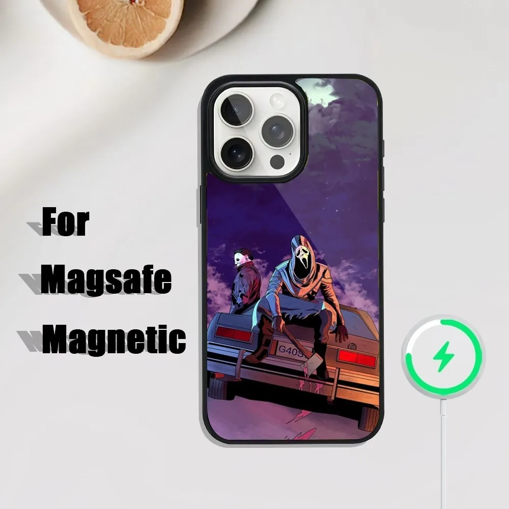 Чехол для телефона D-Dead By Game D-DaylightS iPhone 16 15 14 13 12 11 Plus Pro Max Mini Magsafe с магнитной