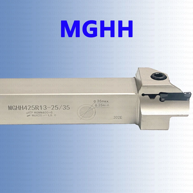 

MGHH325R MGHH425R MGHH420 MGHH220R MGHH320R MGHH525R MGHH Grooving Turning Toolholder CNC White Spring Steel End Face Lathe Tool